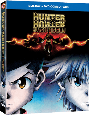 Hunter X Hunter The Last Mission Blu Ray, HD Png Download PNG image with transparent background