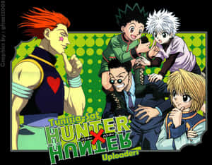 Hunterx Hunter Group Artwork PNG image with transparent background