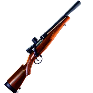 Hunting Rifle With Scope Image Png 06132024 PNG Image