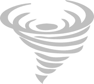 Hurricane Symbol Graphic PNG Image