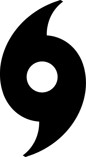 Transparent Hurricane Symbol Png Black, Png Download PNG with transparent background