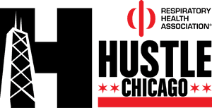 Hustle Chicago Respiratory Health Association Logo PNG image with transparent background