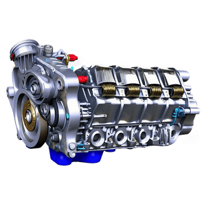 Hybrid Car Engine Schematic PNG bwp PNG