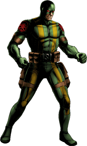 Hydra Soldier Portrait Art - Marvel Comic Hydra Soldier, HD Png Download PNG image with transparent background