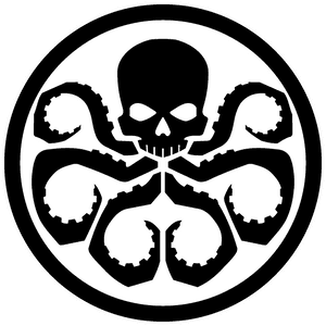 Universe Png Black And White - Hydra Symbol, Transparent Png PNG image with transparent background