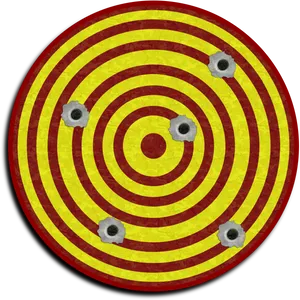 Hypnotic Spiral Target Illusion.png PNG Image