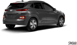 Hyundai Kona Electric Phantom Black, HD Png Download PNG image with transparent background