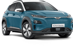 Hyundai Kona Electric Blue, HD Png Download PNG image with transparent background
