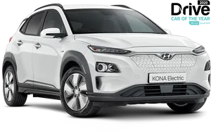 Hyundai Kona Electric2020 Carofthe Year PNG Image