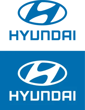 Hyundai Logo Variations PNG Image