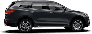 Hyundai Santa Fe 2018 Titanium Silver, HD Png Download PNG image with transparent background