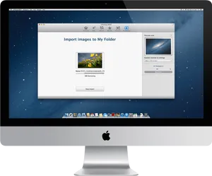 I Mac Image Import Process PNG Image