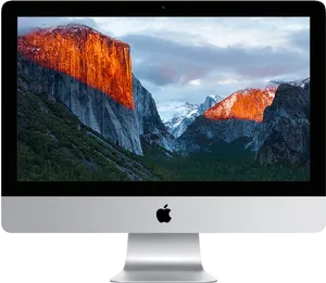 I Macwith Yosemite Wallpaper PNG Image