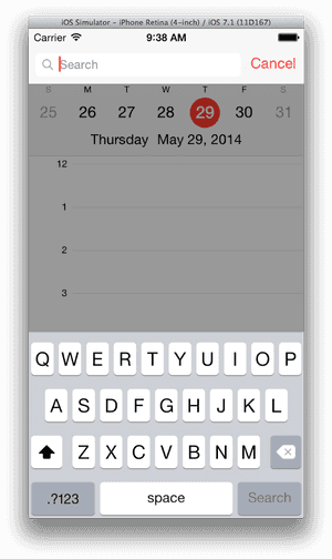 Enter Image Description Here - Search Bar Objective C, HD Png Download PNG