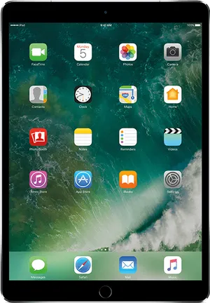 I Pad Pro Display Home Screen PNG Image