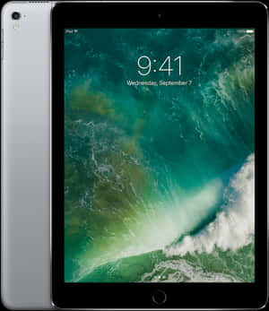 i Pad Pro Wave Wallpaper PNG image with transparent background