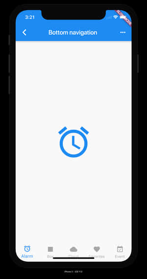 i Phone12 App Interface Example PNG image with transparent background