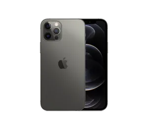 I Phone12 Pro Max Silver Displayand Camera PNG Image