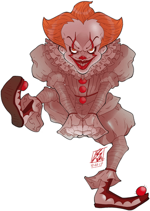 “i Really Love Pennywise - Pennywise Tumblr Art, HD Png Download PNG image with transparent background