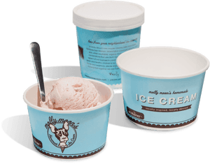 Transparent Ice Cream Truck Clipart - Ice Cream Cup Package, HD Png Download PNG with transparent background