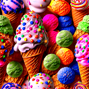 Ice Cream Sprinkles PNG vtq53 PNG