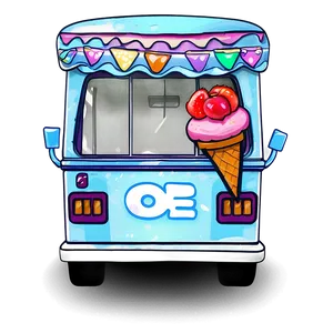 Ice Cream Truck Full Of Treats Png 58 PNG Image