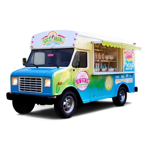 Ice Cream Truck With Vegan Options Png Fcl15 PNG Image