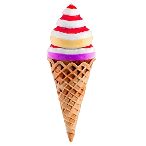 Ice Cream Waffle Cone Png Fxd PNG Image