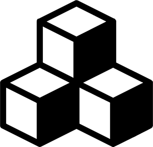 Ice Cube Vector Icon PNG image with transparent background