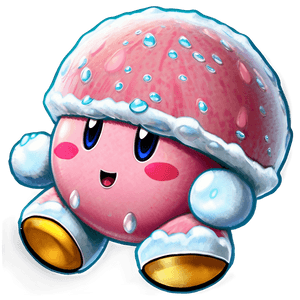 Ice Kirby Form PNG hqo83 PNG image with transparent background