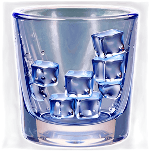 Ice Shot Glass PNG dyq95 PNG