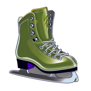 Ice Skate Outline Png 06212024 PNG Image