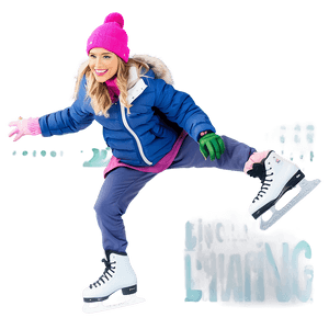 Ice Skating Bliss PNG 83 PNG with transparent background
