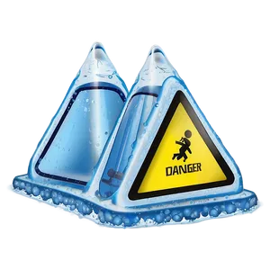 Ice Slip Danger Warning Png 06112024 PNG Image