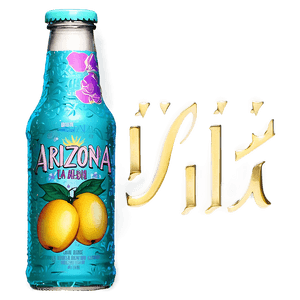 Iced Arizona Tea Bottle PNG dvo PNG with transparent background