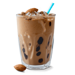 Iced Coffee with Almond Milk PNG 05252024 PNG