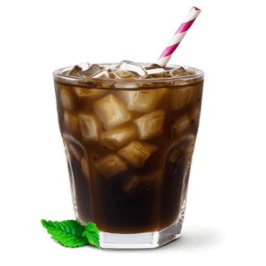 Iced Coffee with Maple Syrup PNG jlj PNG