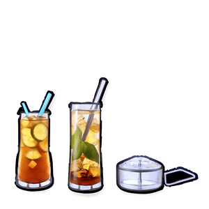 Iced Tea Bar Selection PNG sfd PNG