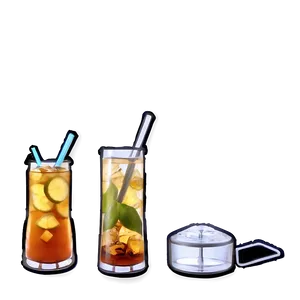 Iced Tea Bar Selection Png Sfd PNG Image