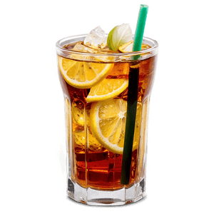 Iced Tea Glass PNG dri PNG