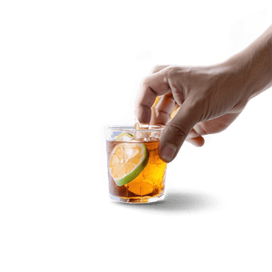Iced Tea in Hand PNG ica PNG