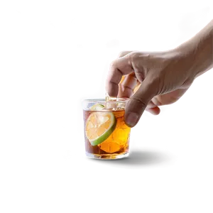 Iced Tea In Hand Png Ica PNG Image