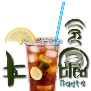 Iced Tea In Seaside Png 06242024 PNG Image