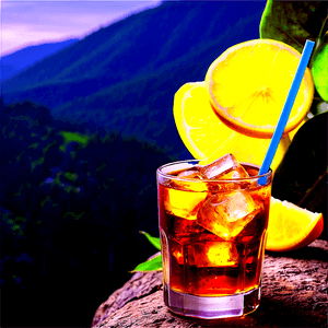 Iced Tea on Rocks PNG 28 PNG