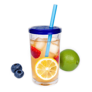 Iced Tea with Fruit Garnish PNG oky PNG