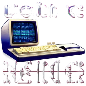 Iconic 90s Home Computer Png 06252024 PNG Image