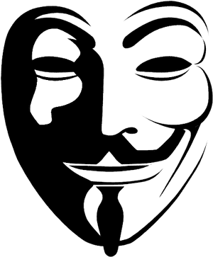 Anonymous Guy Fawkes Mask Clip Art - V For Vendetta Png, Transparent Png PNG with transparent background