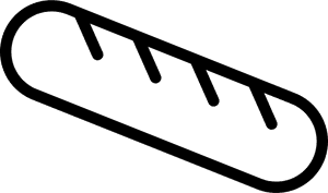 Baguette - Baguette Icon Png, Transparent Png PNG image with transparent background
