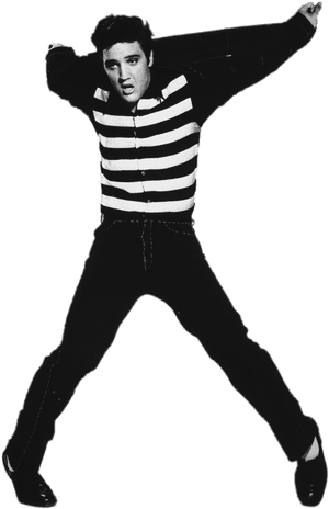 Elvis Png - Elvis - Jailhouse Rock, Transparent Png PNG image with transparent background