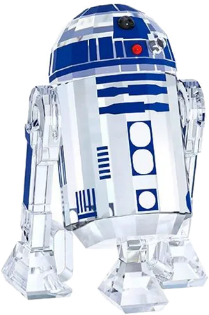 Iconic Blueand White Droid R2 D2 PNG Image